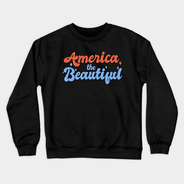 4th of july Crewneck Sweatshirt by RayaneDesigns